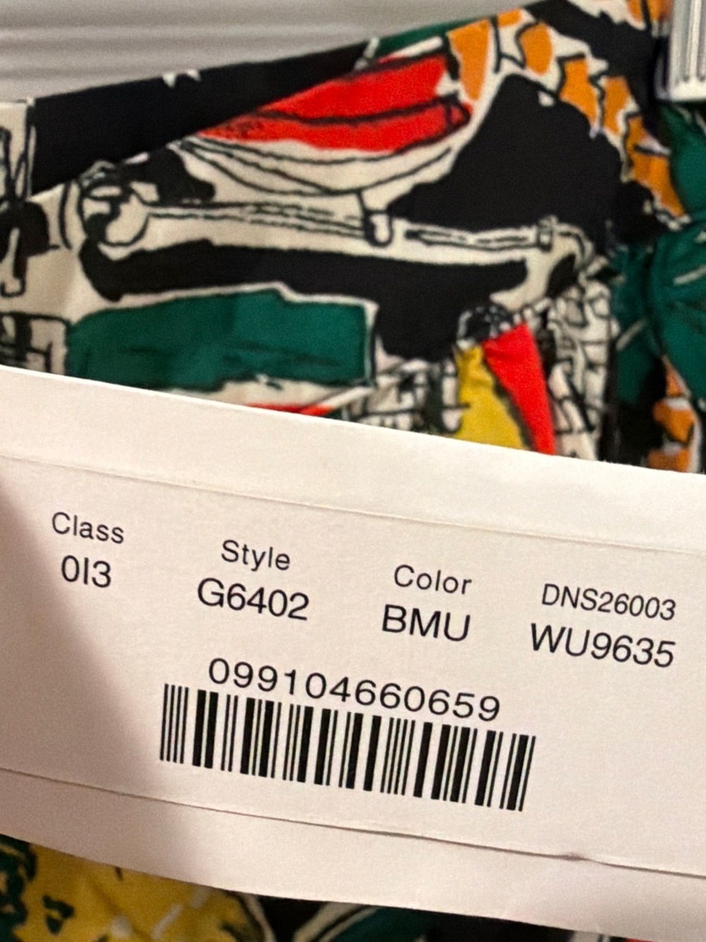NWT J.Crew Vibrant Tropical Vacation to Spain Print Wrap Skirt - Green Multi - Picture 9 of 14